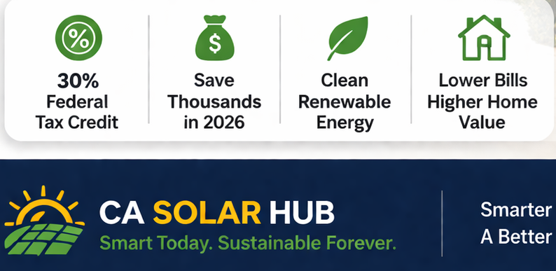 Solar Tax Credit California 2026