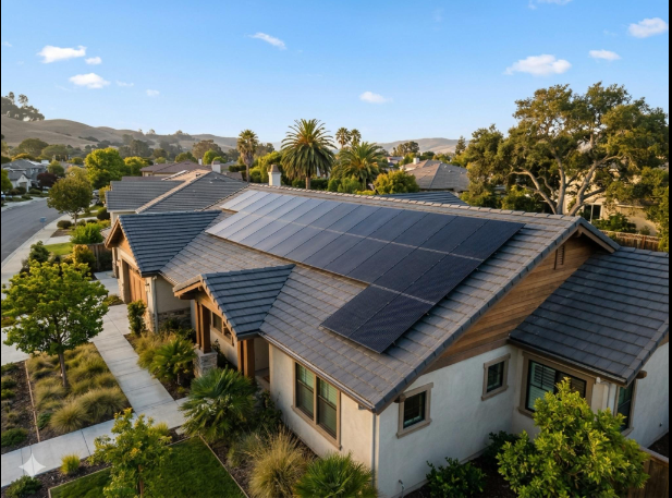 California home solar installation