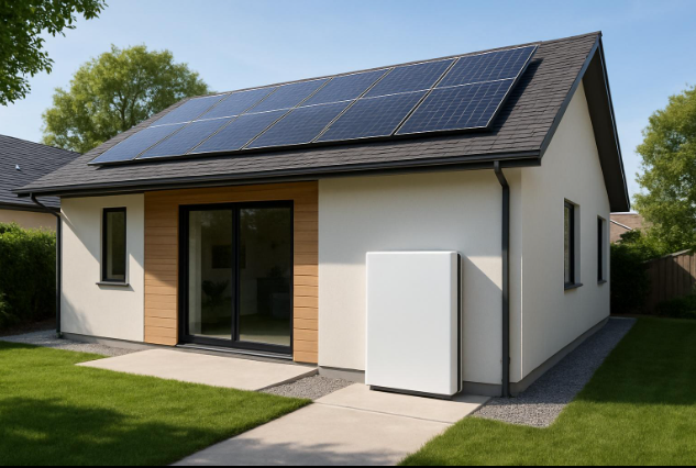 Solar battery storage system